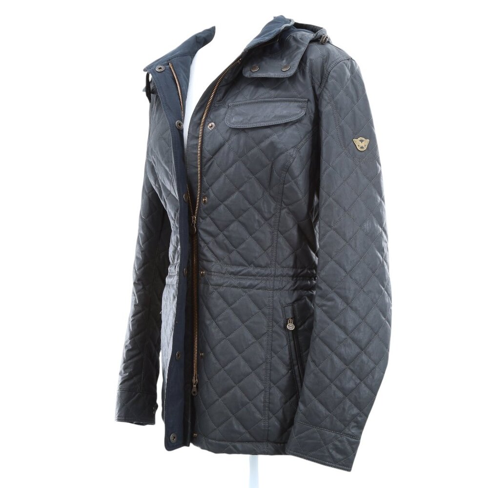 Matchless 120013 Women's Steel Gray Cambridge Hooded Parka $465 - NWT